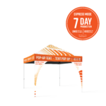 Pop-up tent pole cover