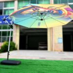 Parasol excentré