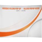 Kiosque velcro pop-up (droit et courbé)