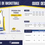 Camisole de basketball (Réversible) – Junior
