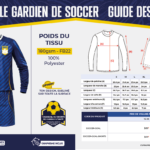 chandail gardien de soccer