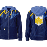 Veste à capuchon avec zip et intérieur en molleton