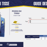 Foulard tissé