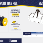 Multi-sport backpack 47L