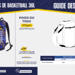Sac à dos de basketball 36L
